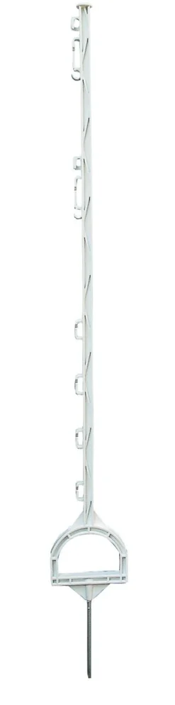 Weidezaunpfähle Mustang-kunststoffpfahl 115 cm mit Steigbügeltritt - 20