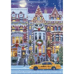 Weihnachten Thema 500 Teile Holzpuzzle Kinder Puzzle Brettspiele Jigsaw Geschenk