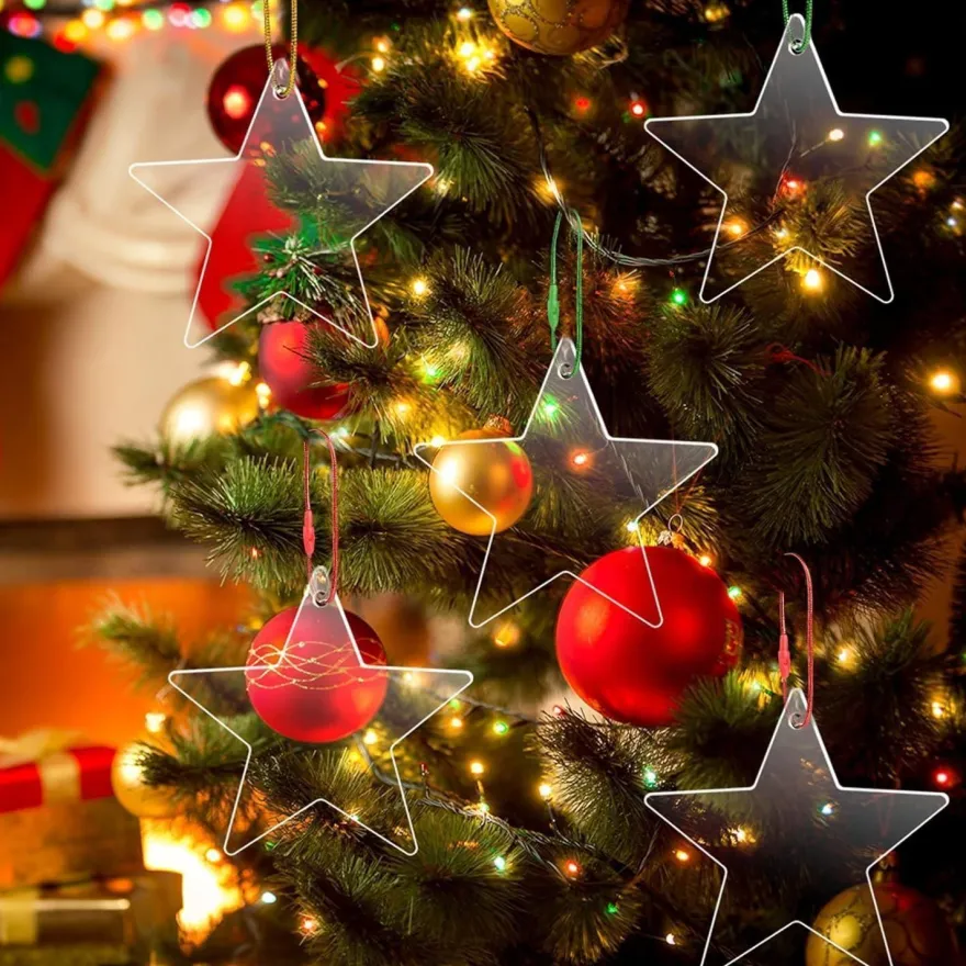 200 Weihnachtsbaumschmuck Haken Christbaumkugel Aufhänger Grün