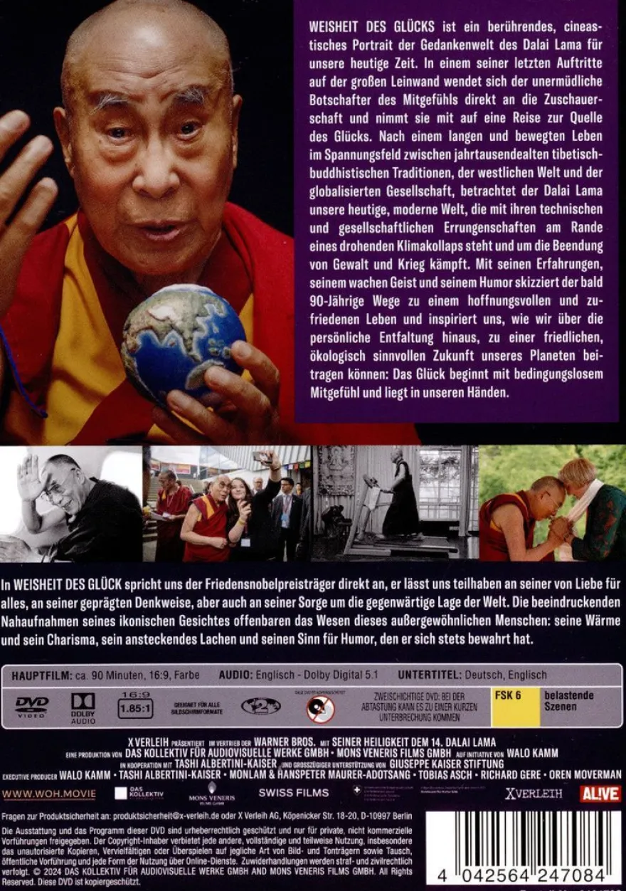 Weisheit des Glücks (DVD) Min: 90/DD5.1/WS - ALIVE AG - (Blu