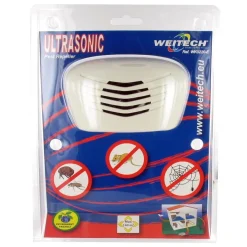 Weitech - Ultraschall Vertreiber gegen Mäuse, Spinnen, kriechende Insekten