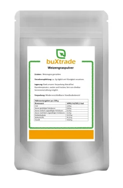 Weizengraspulver 10x 500g