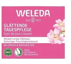Weleda Naturkosmetik - Glättende Tagespflege Wildrose & Weißer Tee - 40 ml