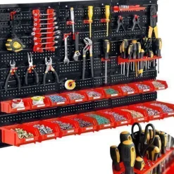 Werkstatt-Werkzeugbrett 96 x 76 cm Humberg HM-581