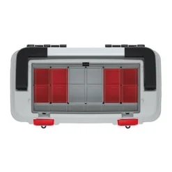 Werkzeugkiste Koffer 256x470x238 Kiste Box Werkzeugkoffer Kistenberg Grau Optima