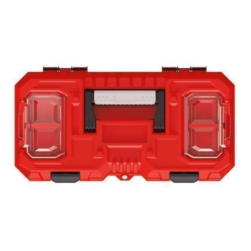 Werkzeugkoffer Werkzeugkasten TITAN Kistenberg Rot 554x286x276