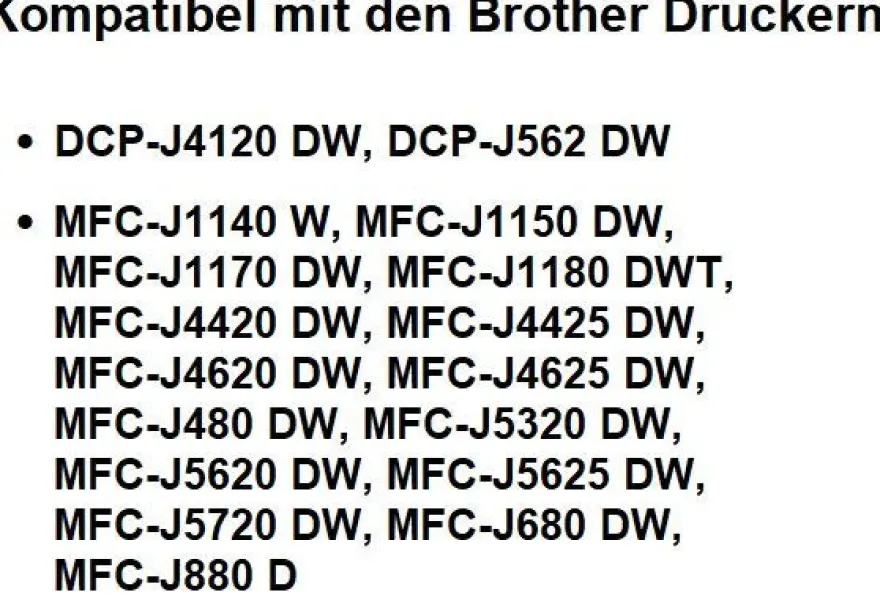 Wiederbefüllbare Patronen für Brother LC-223 + 400ml Tinte
