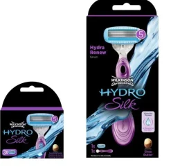 Wilkinson Sword Hydro Silk Damen Rasierer + 4er, 7er KlingenWahlweise im Set OVP