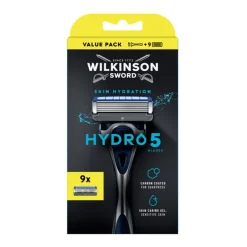Wilkinson Sword Hydro 5 Skin Hydration Rasierer + 9 Ersatzklingen