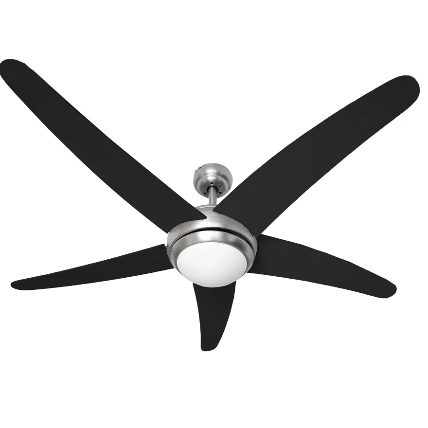 Wiltec Deckenventilator Ø136cm Ventilator 70W Deckenlüfter Lampe Fernbedienung