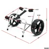 Wiltec klappbarer Alu Transportwagen 68 kg Kanuwagen Kajakwagen Surfwagen SUP