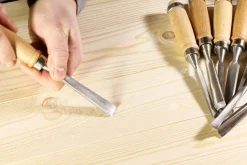 Wiltec Schnitzeisen Set 12tlg Schnitzwerkzeug Beitel Stahlklinge Holzschnitzerei