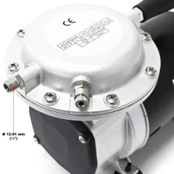Wiltec Unterdruck Membranpumpe 128-135 l/min AS29 ölfrei Klimaanlage
