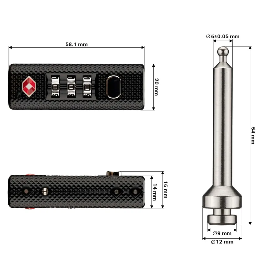 Wiltec Waffenkoffer 109,8x41,5x15,5cm Langwaffenkoffer Gewehrkoffer TSA Schloss