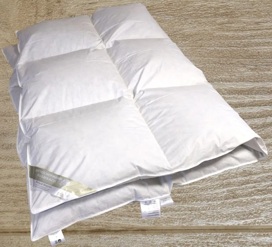 Winter Daunenbett Daunendecke Bettdecke 3x4 135x200 cm 100% neue Daunen Natur
