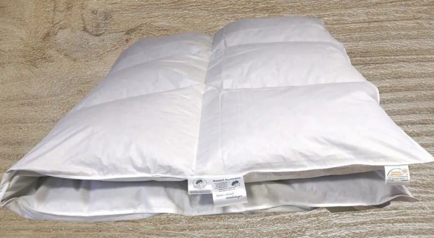 Winter Daunenbett Daunendecke Bettdecke 3x4 135x200 cm 100% neue Daunen Natur