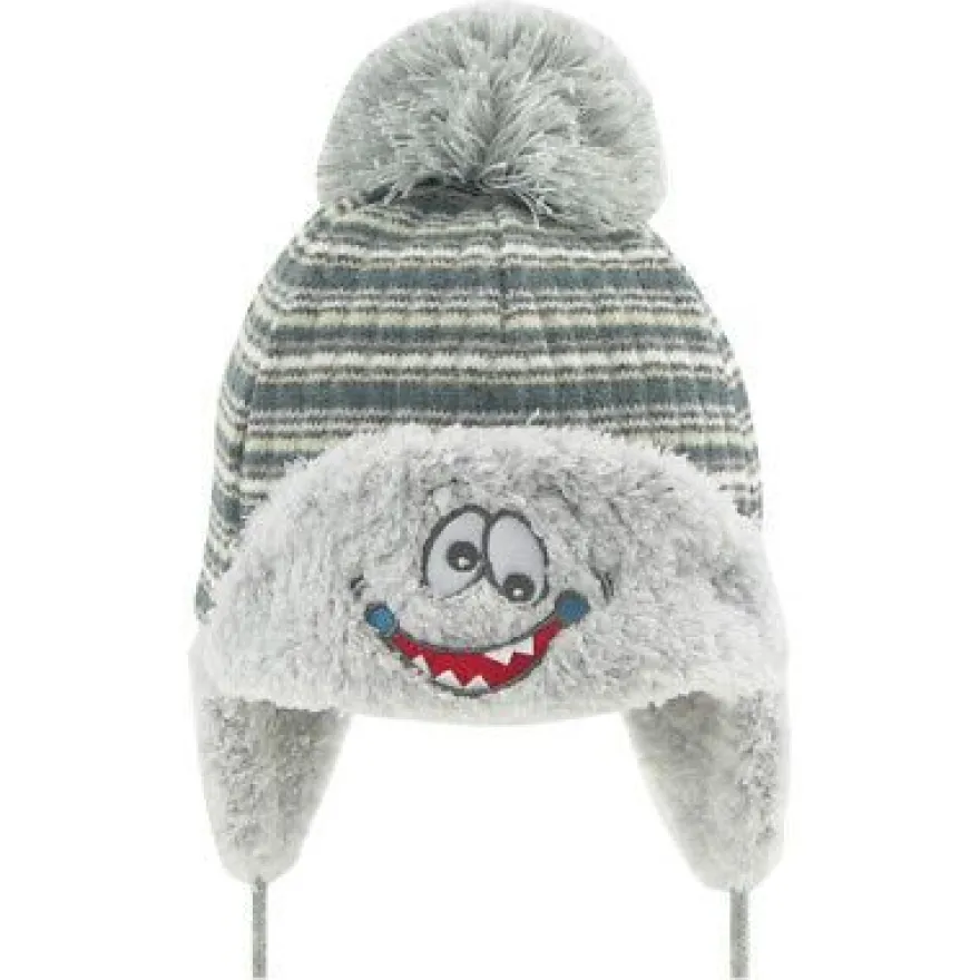 Wintermütze Jungen Baby Bommelmütze Bindemütze