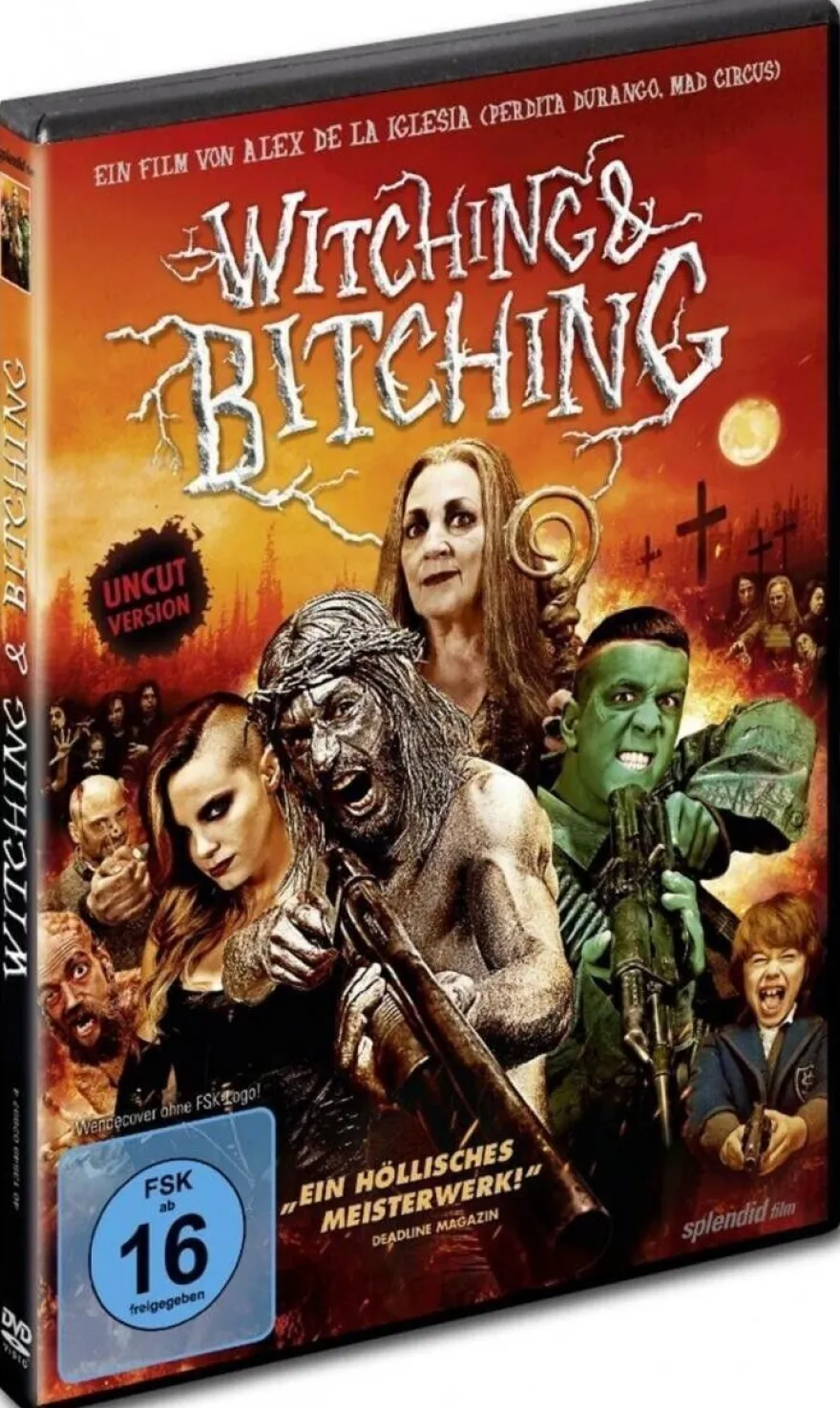 Witching & Bitching - Uncut Alex de la Iglesia DVD NEU/ OVP