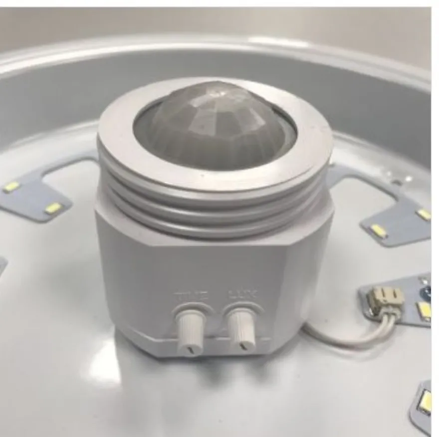 15 W LED Deckenleuchte mit Bewegungsmelder Ø 290mm