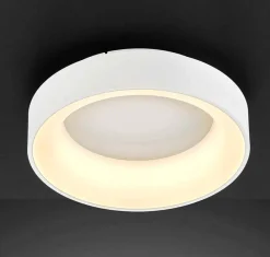 WOFI Cameron 147 RGB LED Decken Lampe Leuchte FB Ø45 cm 26W 2100L 5500K Weiß