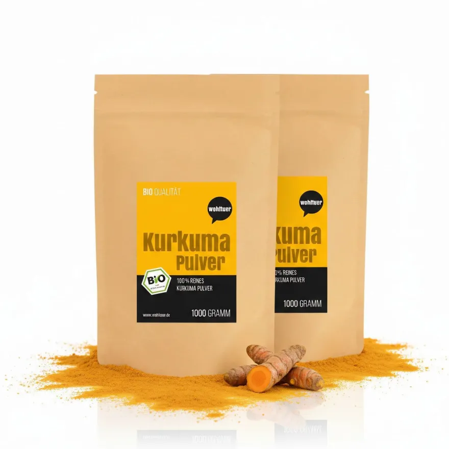 Wohltuer Bio Kurkuma gemahlen - 1kg