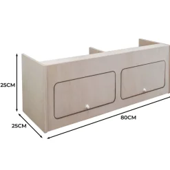 Wohnwagen Hängeschrank Wohnmobil 80cm x 25cm x 25cm Camper Birkensperrholz