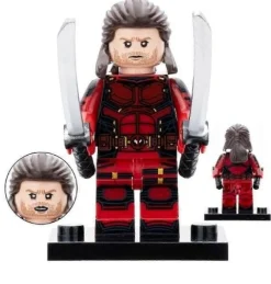 Wolverine Multiverse Varianten Minifiguren-Set 1 mit Waffenzubehör