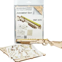 WOODEN CITY 3D-Puzzle Gewehr Judgment Day RMT-870, 42 Stück