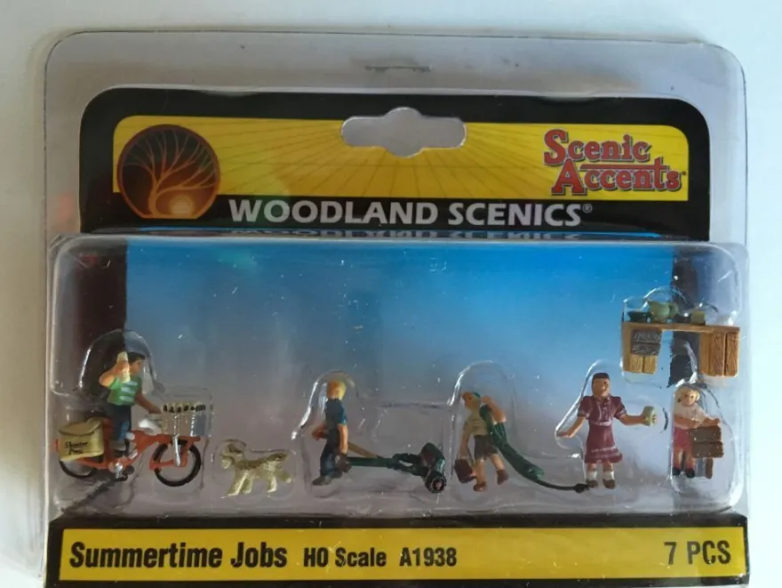 Woodland Scenics A1938 Sommerjobs, Figuren H0 (1:87)