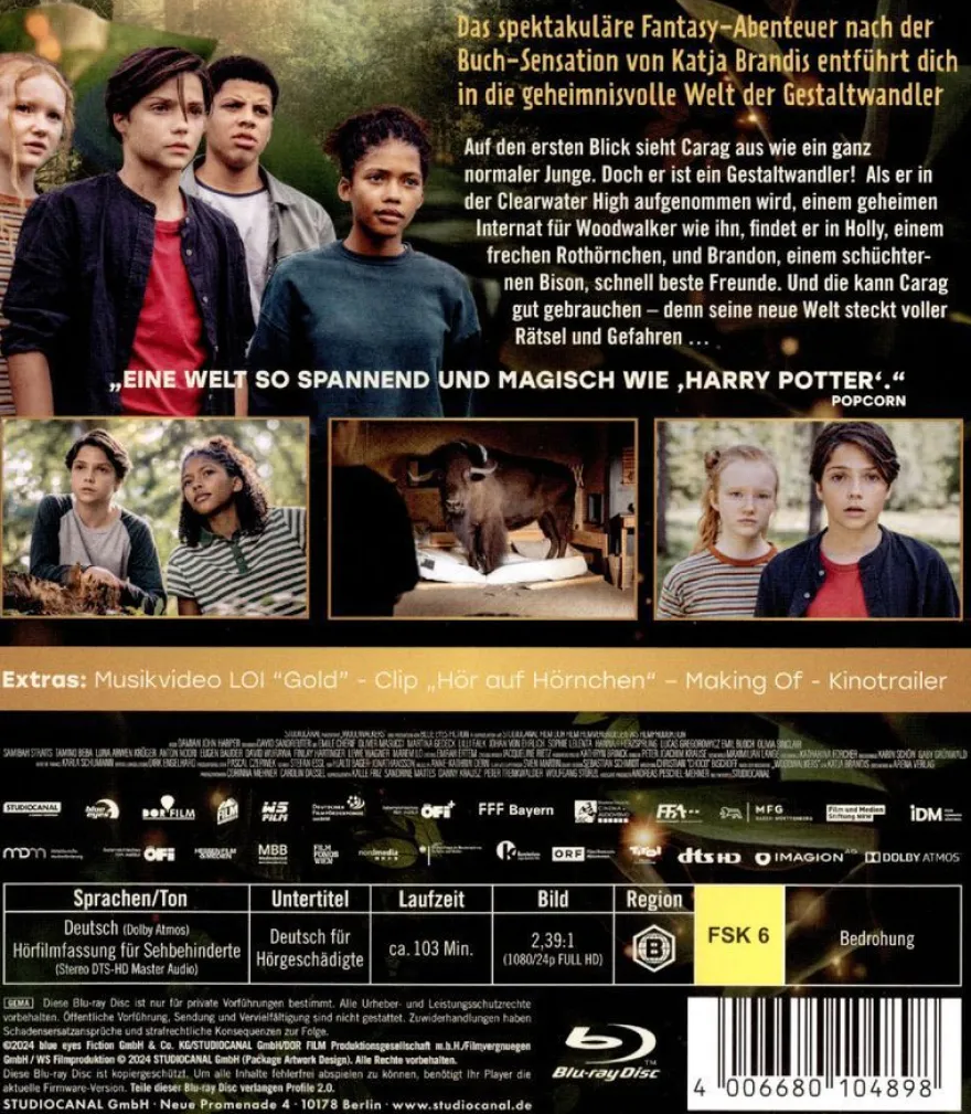 Woodwalkers (BR) Min: 102/DD5.1/WS - PLAION GmbH - (Blu-ray