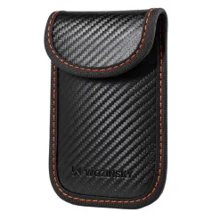 Wozinsky WPB-R14 RFID Blockierhülle Autoschlüssel 14 x 9 cm Schwarz