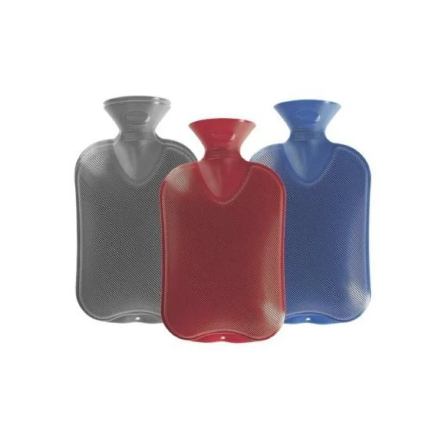 Wärmflasche Doppellamelle cranberry