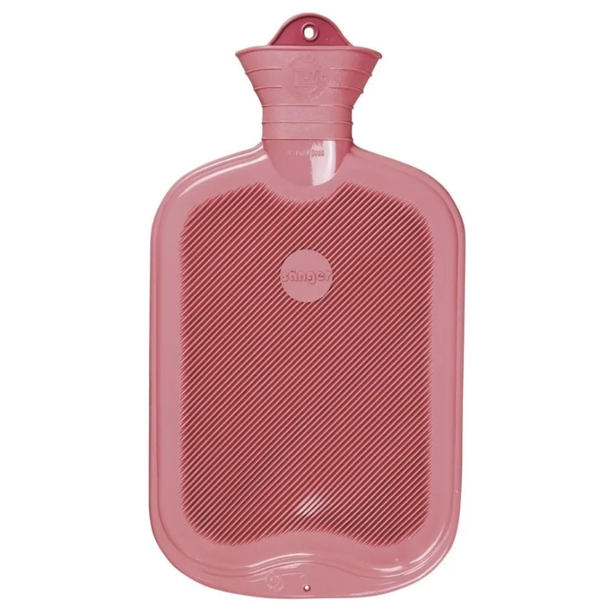 Wärmflasche Lamelle einseitig 2,0 L rosé