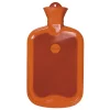 Wärmflasche Lamelle einseitig 2,0 L orange