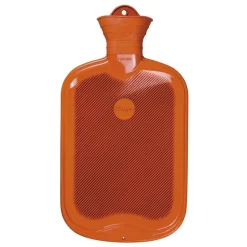 Wärmflasche Lamelle einseitig 2,0 L orange