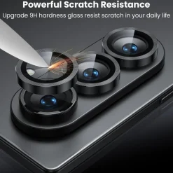 WSKEN Kameraschutz für Samsung Galaxy Z Fold 7 - 9H Härte, Kratzfest