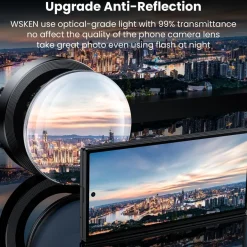 WSKEN Kameraschutz für Samsung Galaxy Z Fold 7 - 9H Härte, Kratzfest