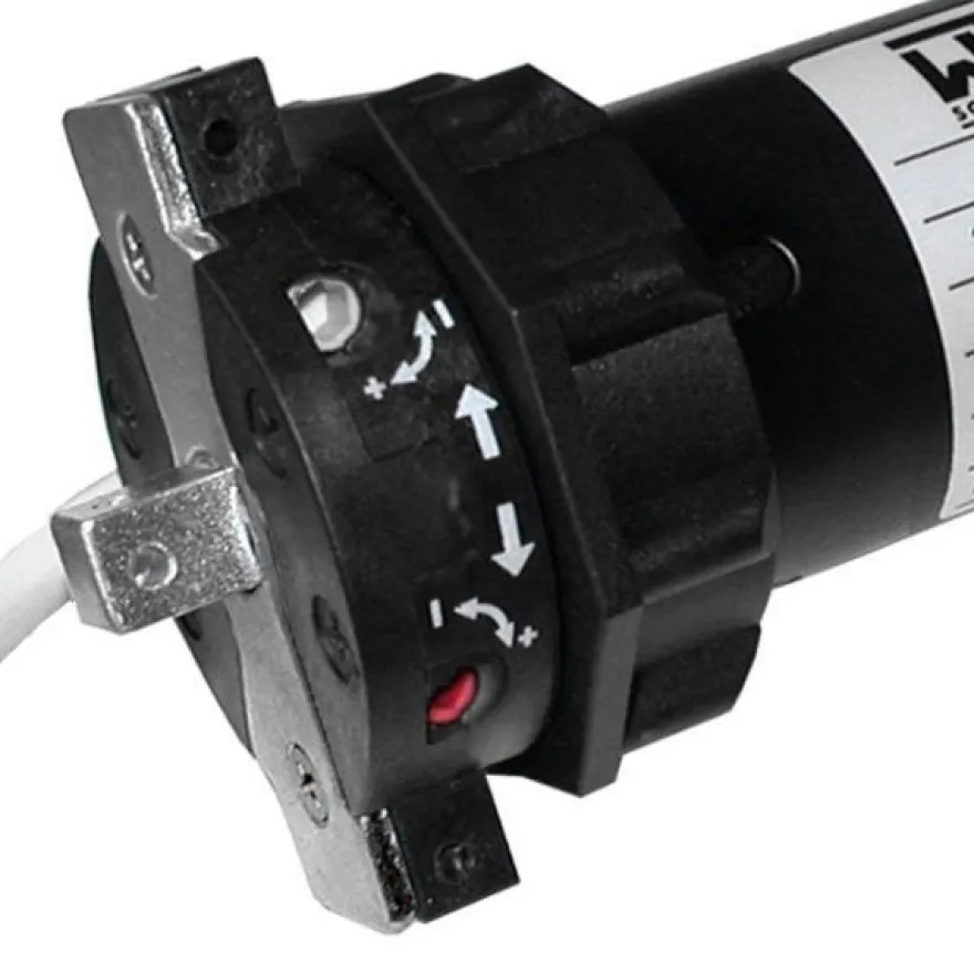 WTS - Rohrmotor Serie DM-40 mit mechanischer Endabschaltung 40Nm 15U/ min