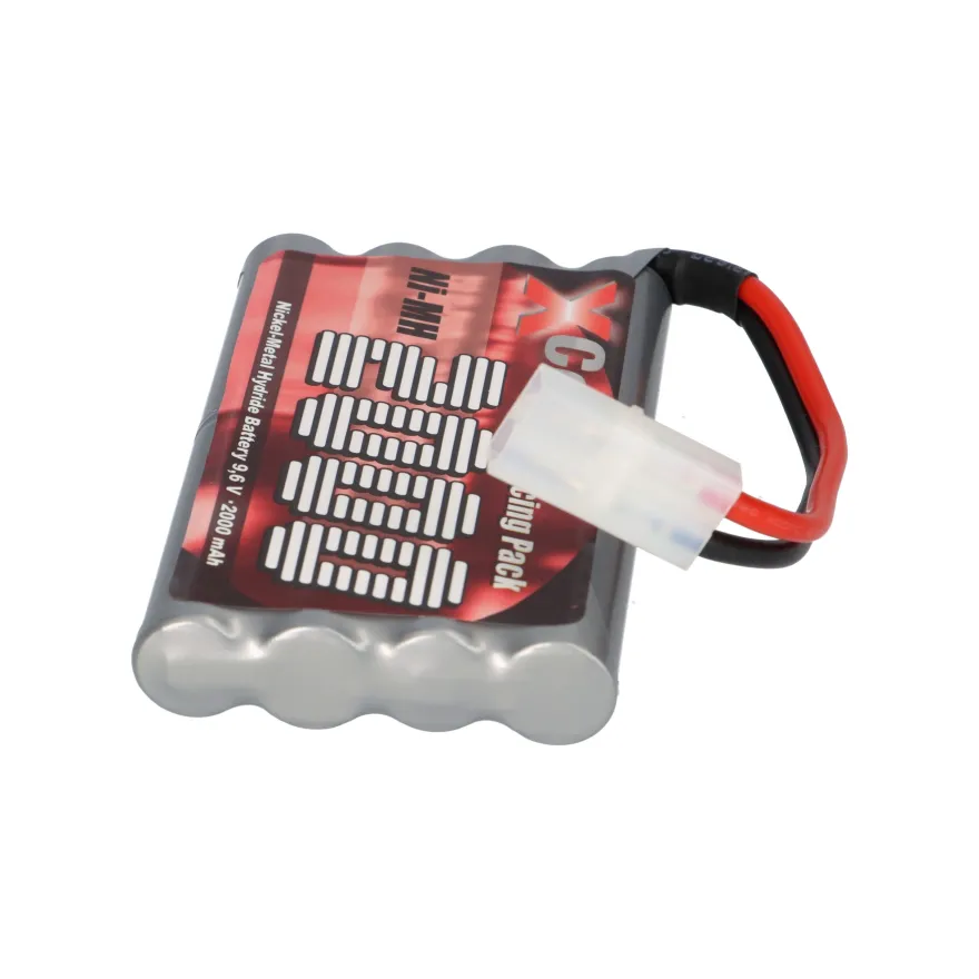 2x Akku RC-Pack 9,6V 2000mAh AA Mignon L4x2 XCell Ni-MH Racing Pack Tamiya