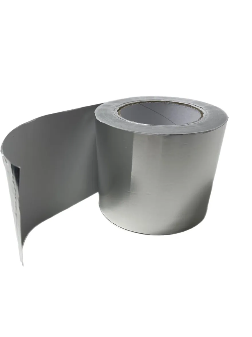 2x Aluminiumband Aluklebeband 100mmx50m Klebeband Isolierung Alu Band