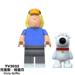 8 x Custom Lego Family Guy Peter Griffin Cartoon Held Mini Figur Spielzeug Bausteine