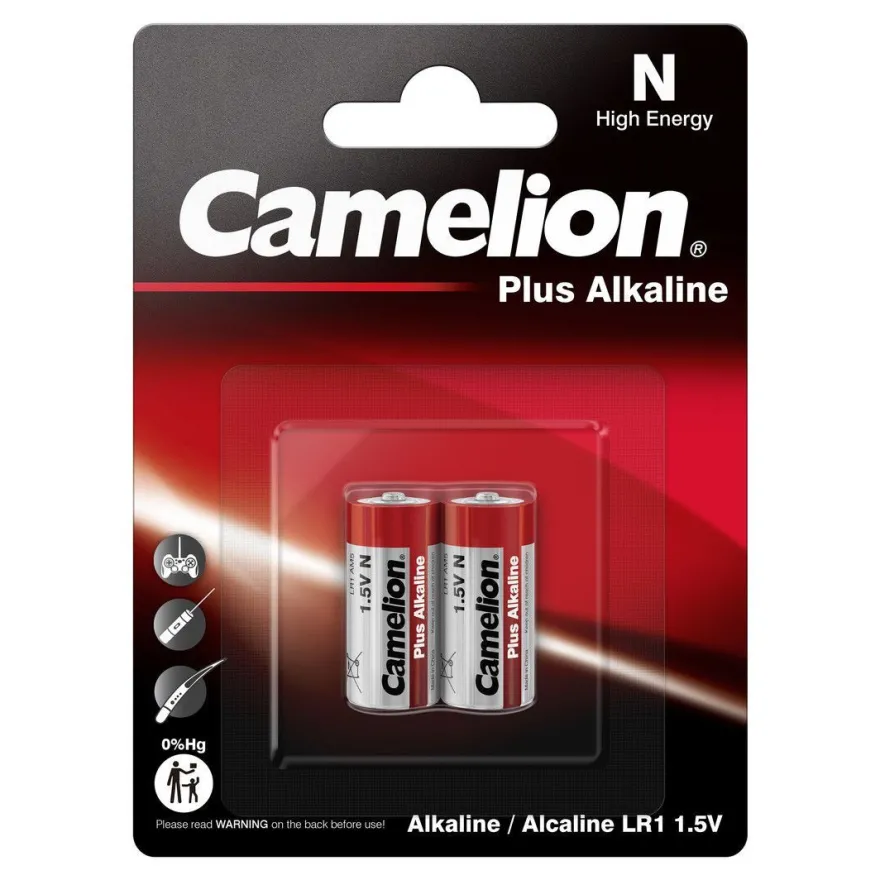 8x 2er Blister Camelion LR1 MN9100 Lady N PLUS Alkaline Batterien