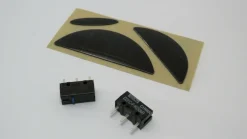 1x Ersatz-Füße + 2x Omrom Schalter R & L 50M-Klick für Logitech G400 & G400s