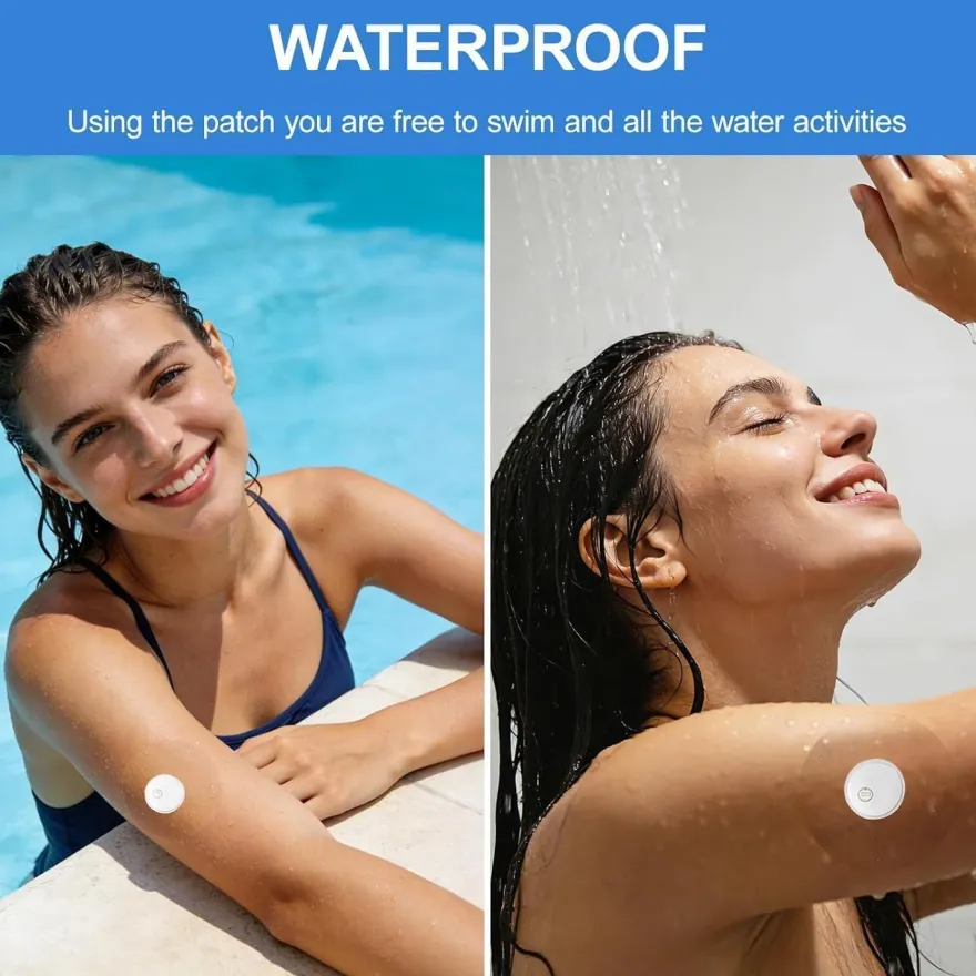 20x Freestyle Libre 3 Pflaster, transparente Sport-Pflaster für Sensor