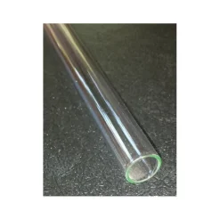 10x Futterrohr aus Glas 10/12mm - L: ca. 300mm - Garnelenfutter in Futterschale