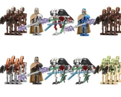 10x General Grievous Magna Guard Soldat Lego Minifigur Jedi Star Wars Bausteine