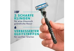 7x Gillette MACH3 Rasierklingen + Rasierer , Original Klingen neu & OVP