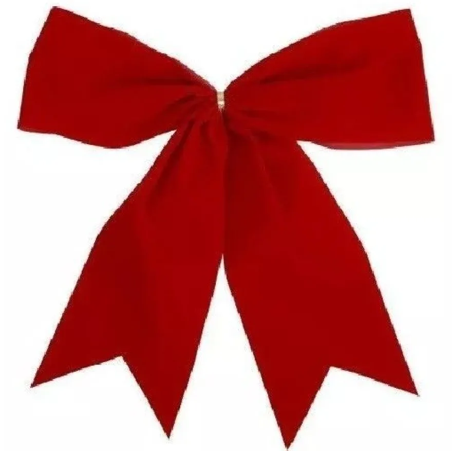 30X Große Schleifen Rote Bowknot Weihnachtsbaum Ornamente Weihnachtsdeko Xmas