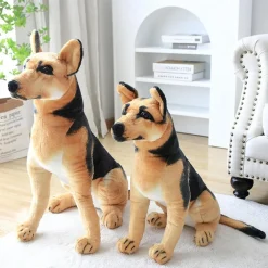 Xiyocadt Realistischer Beagle Stoffhund Plüschtier, Lebensecht, 40cm, Spielzeug