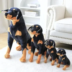 Xiyocadt Realistischer Beagle Stoffhund Plüschtier, Lebensecht, 40cm, Spielzeug